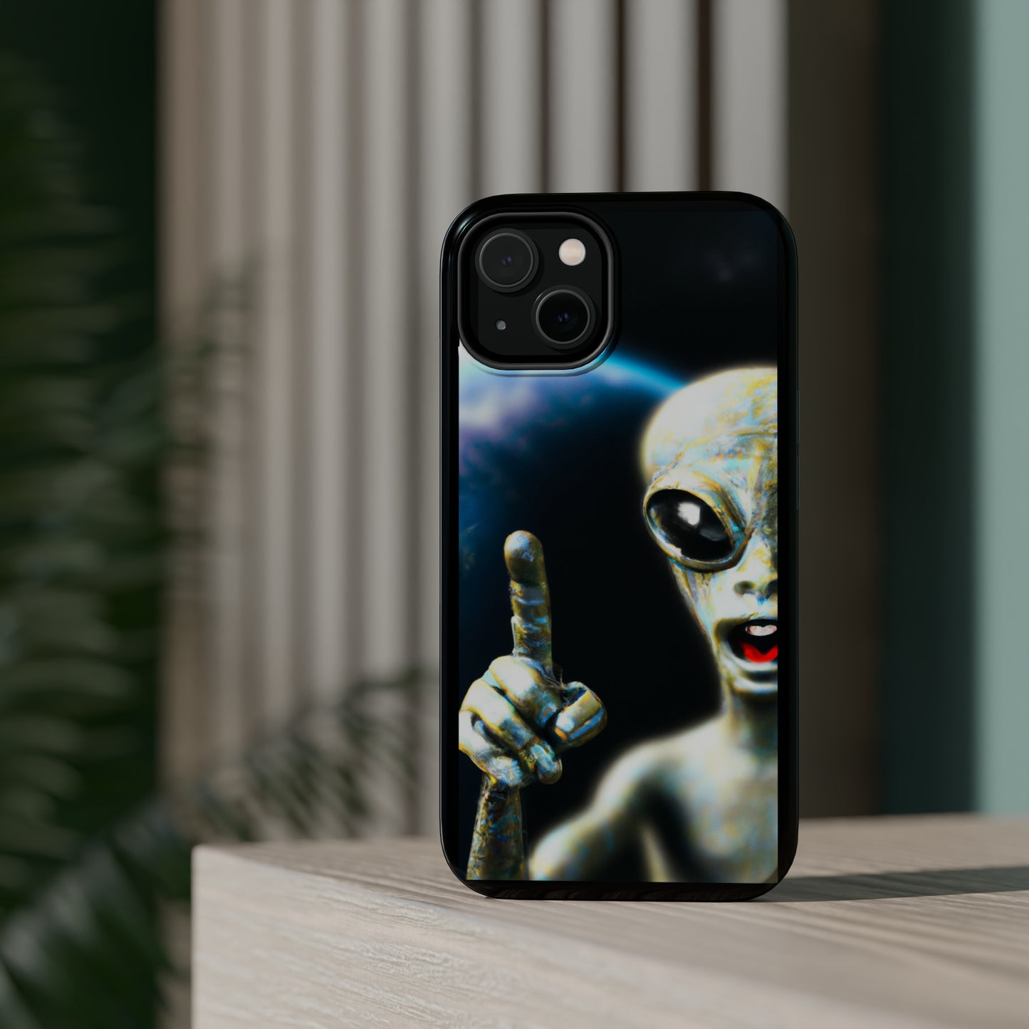 "Alien Pointer" - iPhone 4 MagSafe Tough Cases