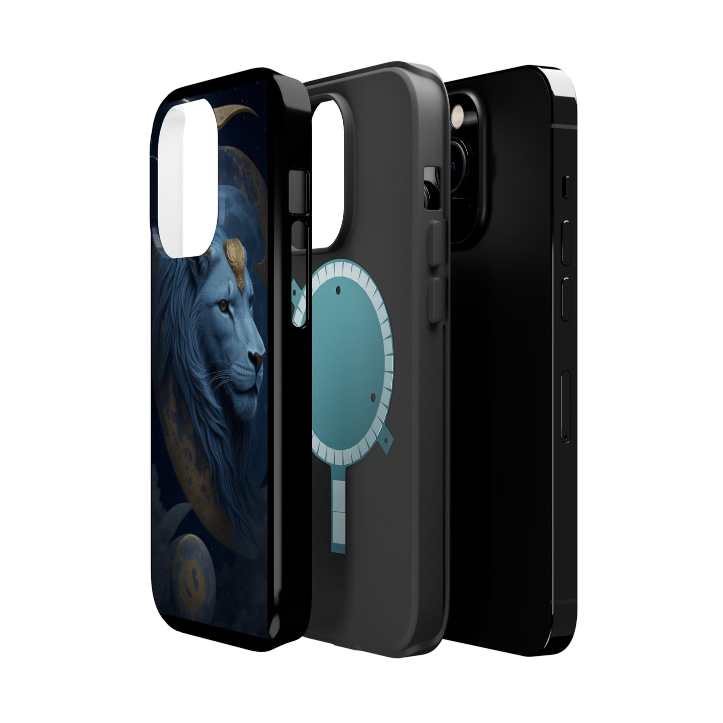 Zodiac Lion Star Gazer - iPhone 4 MagSafe Tough Cases