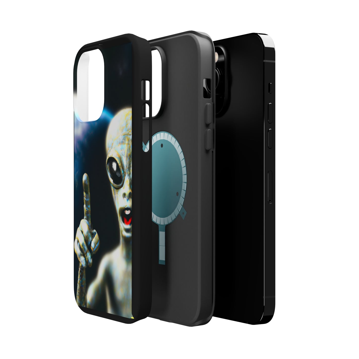 "Alien Pointer" - iPhone 4 MagSafe Tough Cases