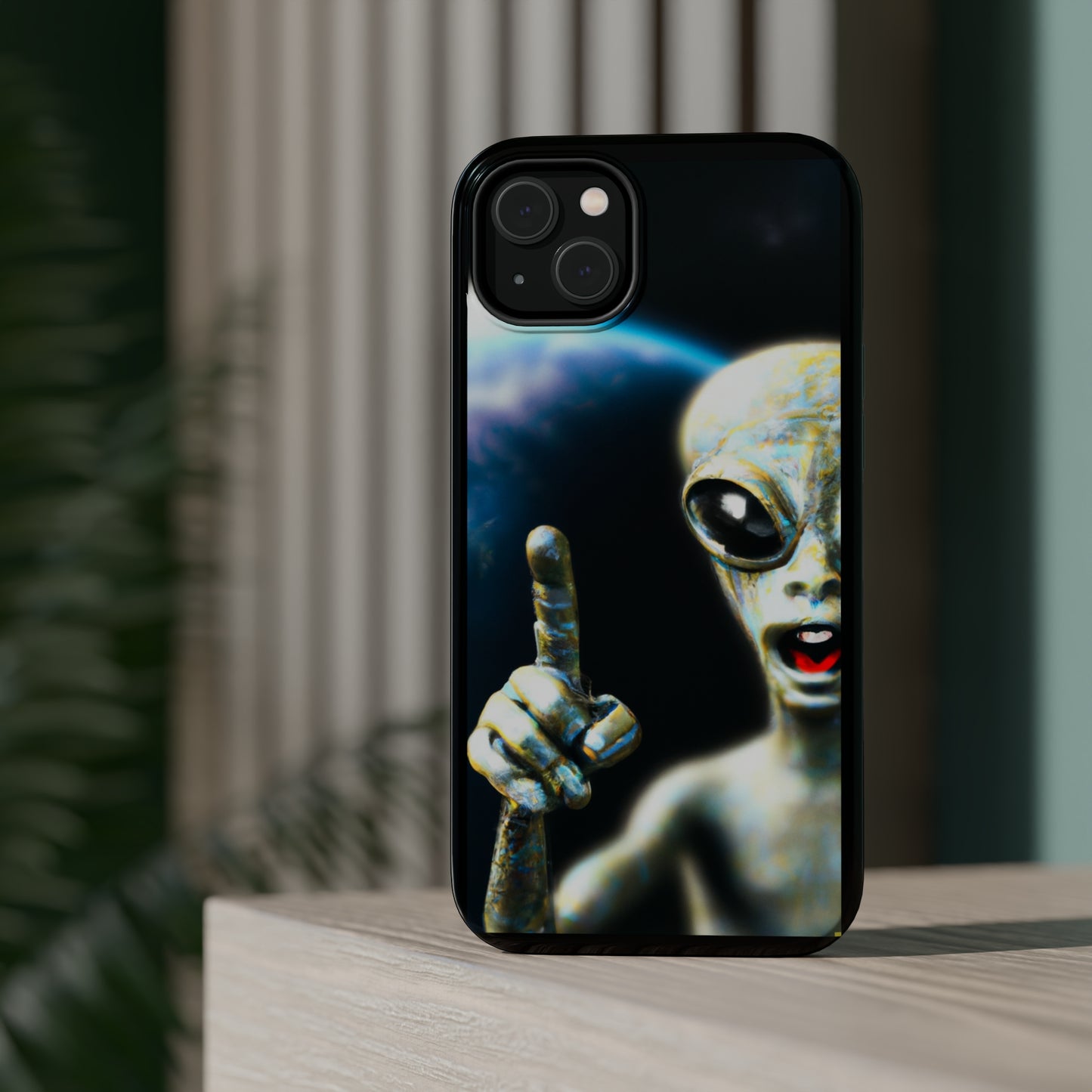 "Alien Pointer" - iPhone 4 MagSafe Tough Cases