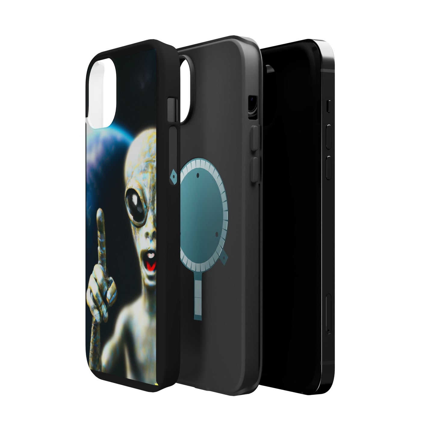 "Alien Pointer" - iPhone 4 MagSafe Tough Cases