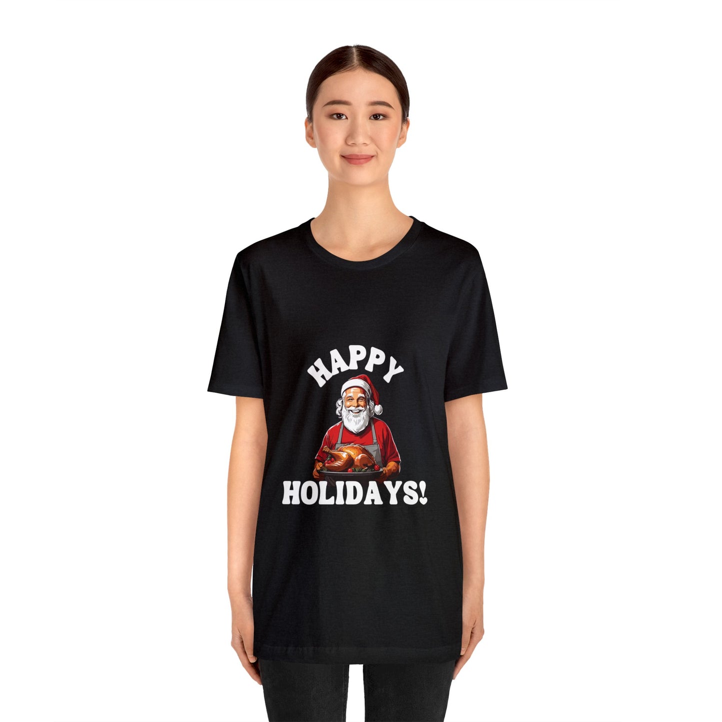 Happy Holidays Unisex Jersey Short Sleeve Tee