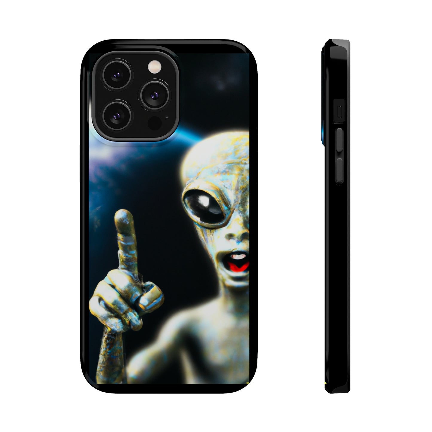 "Alien Pointer" - iPhone 4 MagSafe Tough Cases
