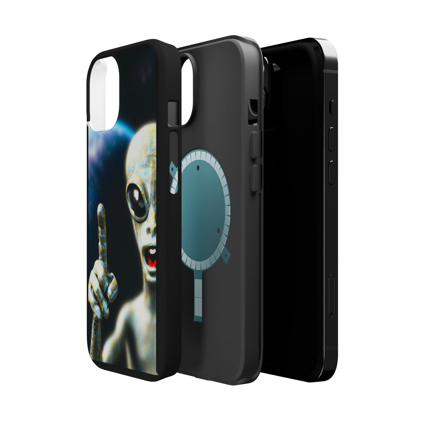 "Alien Pointer" - iPhone 4 MagSafe Tough Cases
