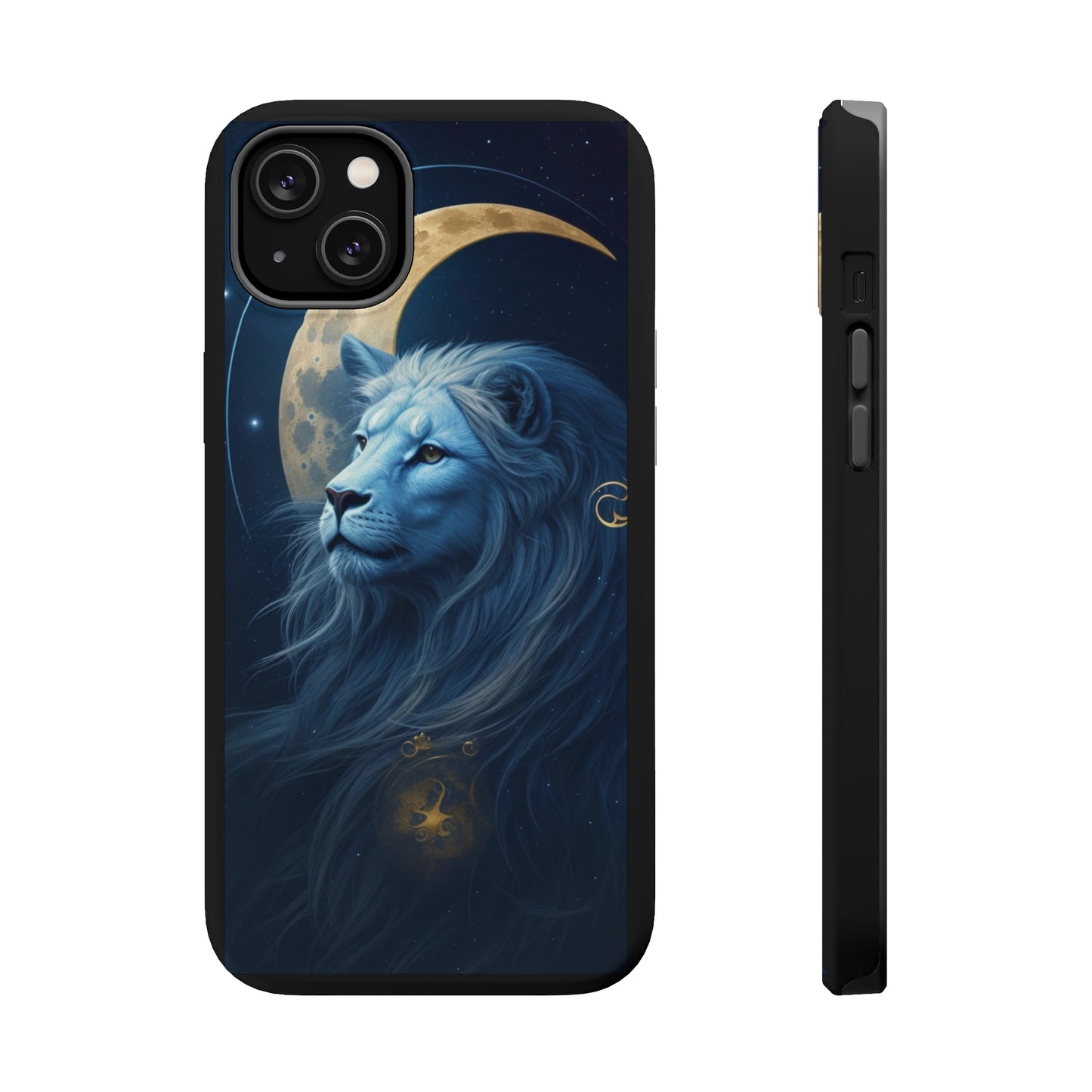 Zodiac Lion Gazer - iPhone 4 MagSafe Tough Cases