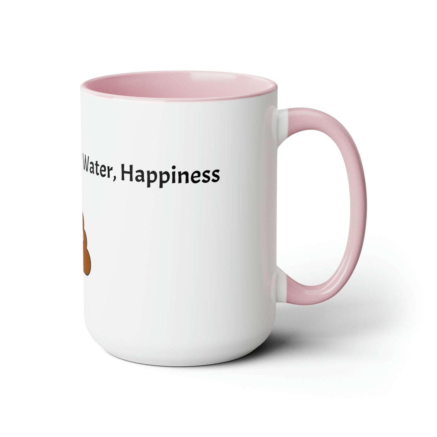 Humor Two-Tone Coffee Mugs, 15oz