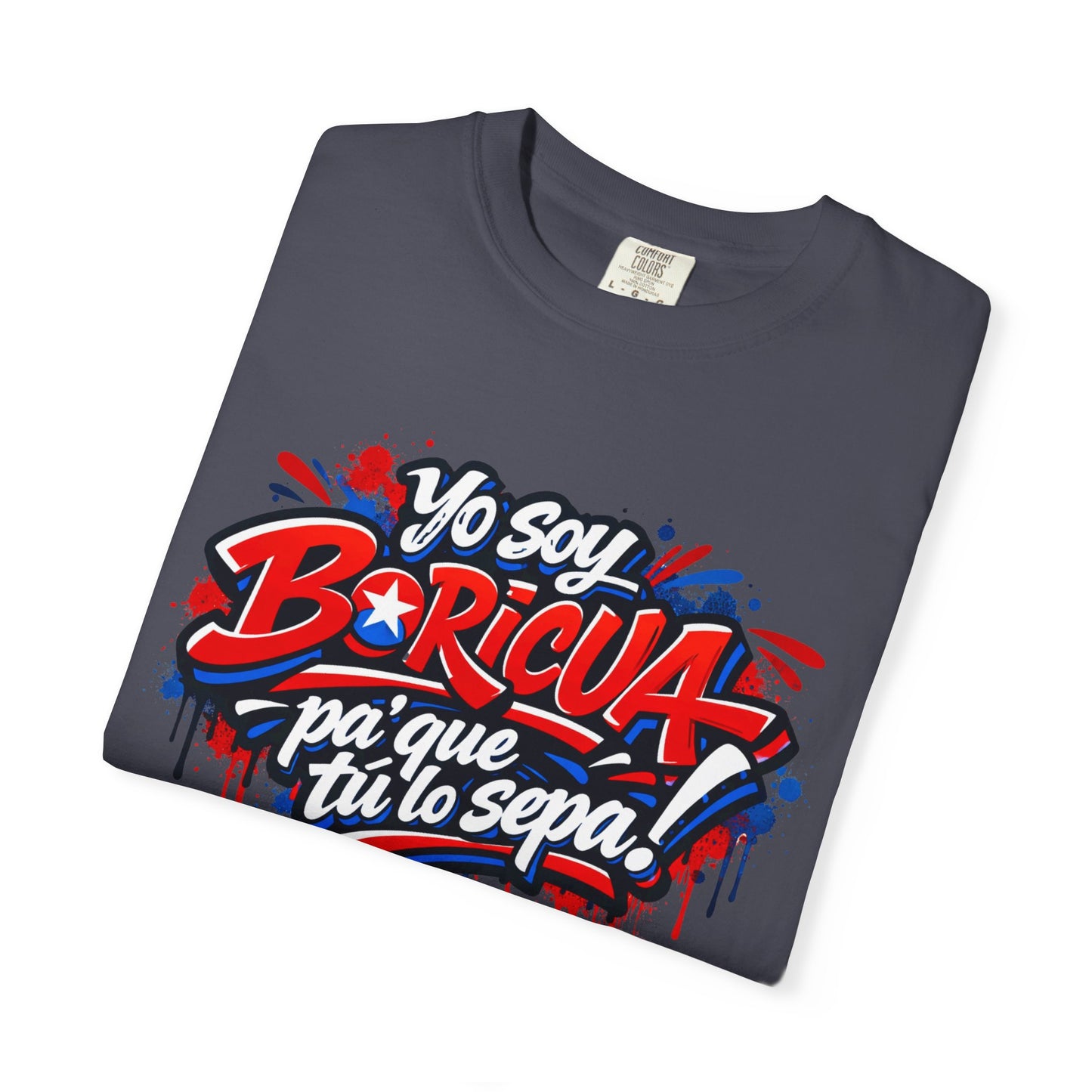 Yo soy Boricua pa' que tu lo sepa T-shirt | Puerto Rico flag design
