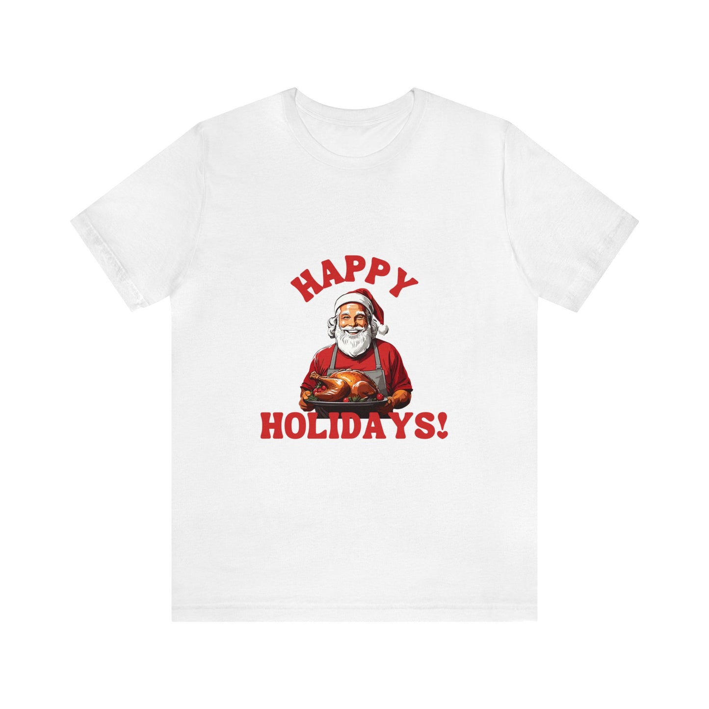 Happy Holidays Unisex Jersey Short Sleeve Tee