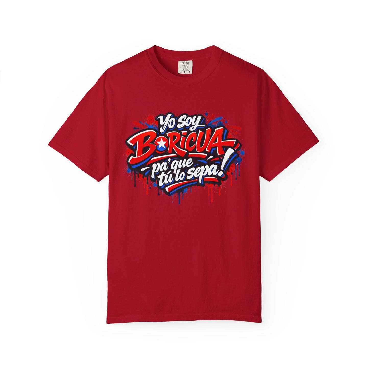 Yo soy Boricua pa' que tu lo sepa T-shirt | Puerto Rico flag design