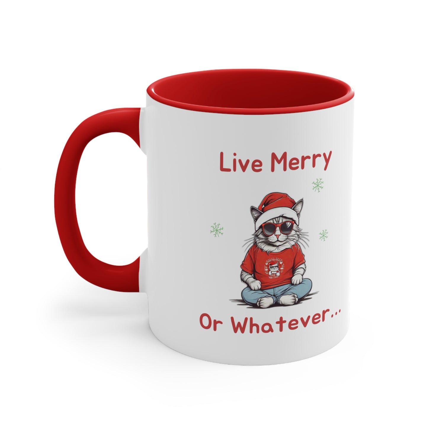 Holiday - Cool Cat Coffee Mug, 11oz