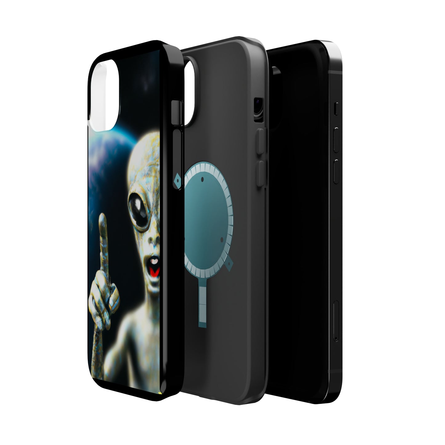 "Alien Pointer" -  iPhone 4 MagSafe Tough Cases