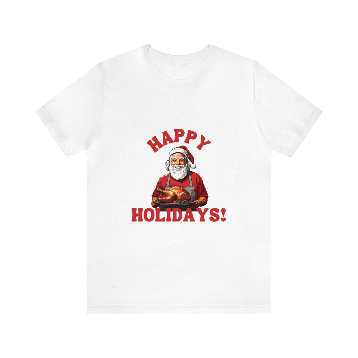 Happy Holidays Unisex Jersey Short Sleeve Tee