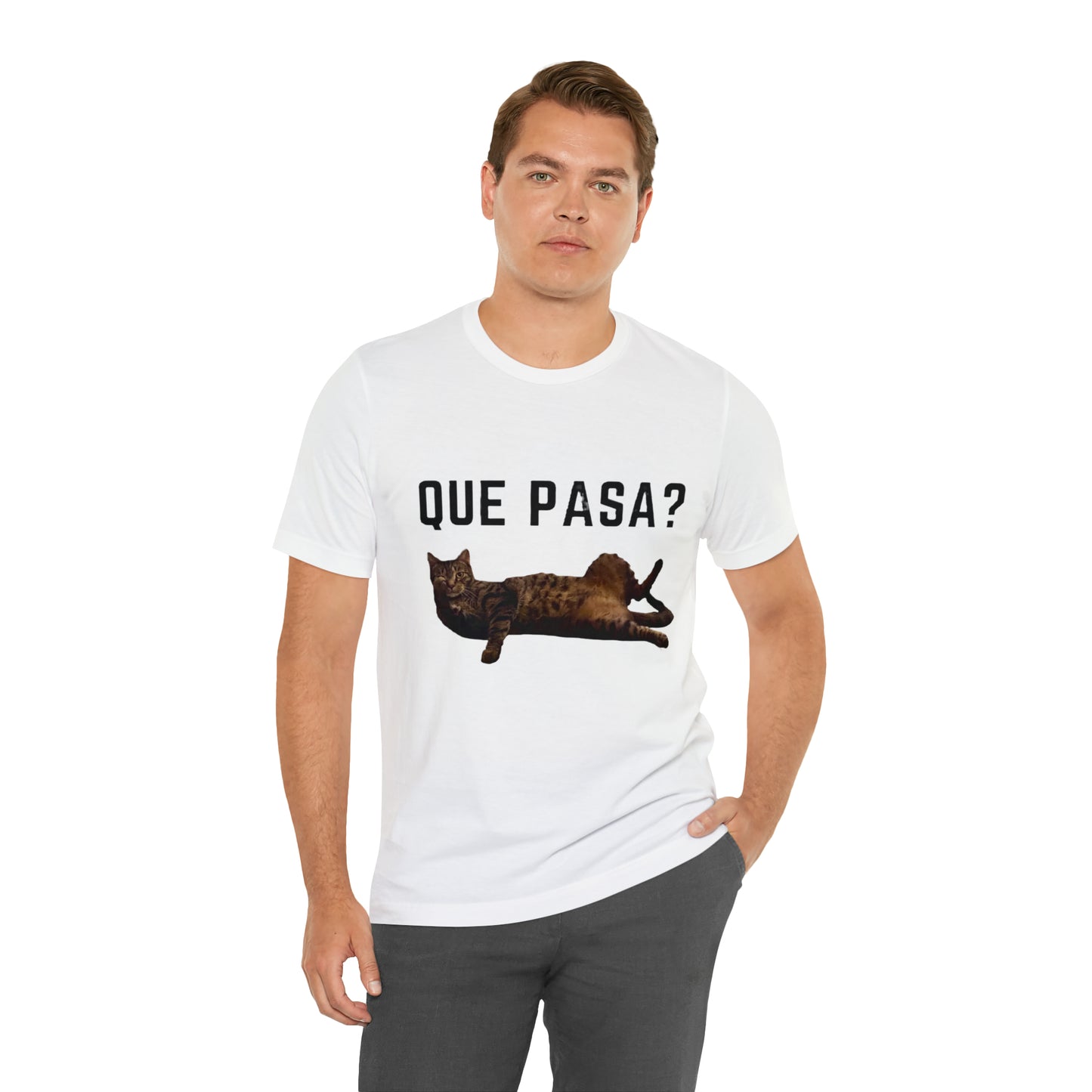 Que Pasa? Unisex Jersey Short Sleeve Tee