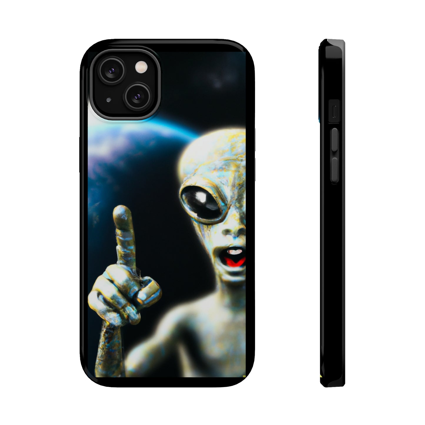 "Alien Pointer" -  iPhone 4 MagSafe Tough Cases