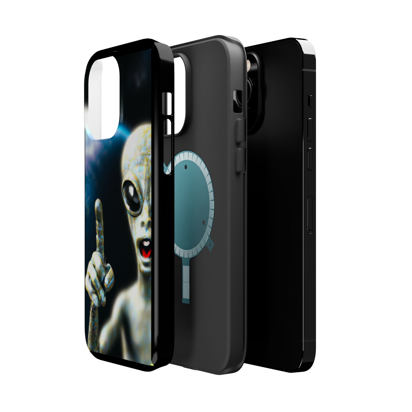 "Alien Pointer" -  iPhone 4 MagSafe Tough Cases