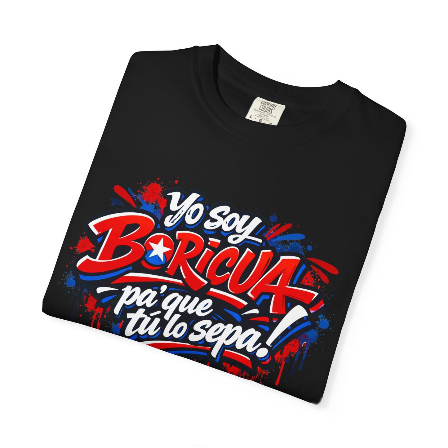 Yo soy Boricua pa' que tu lo sepa T-shirt | Puerto Rico flag design