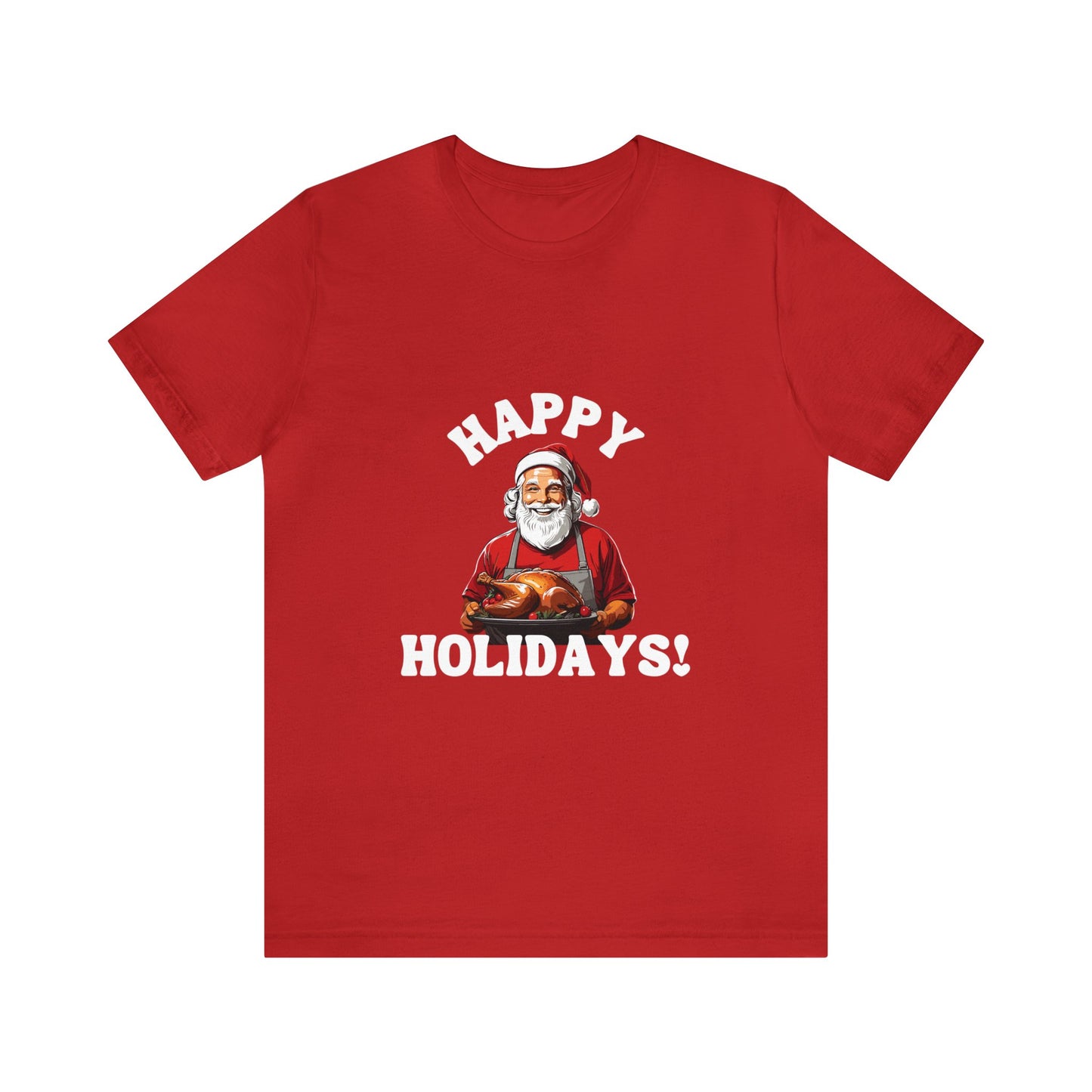 Happy Holidays Unisex Jersey Short Sleeve Tee