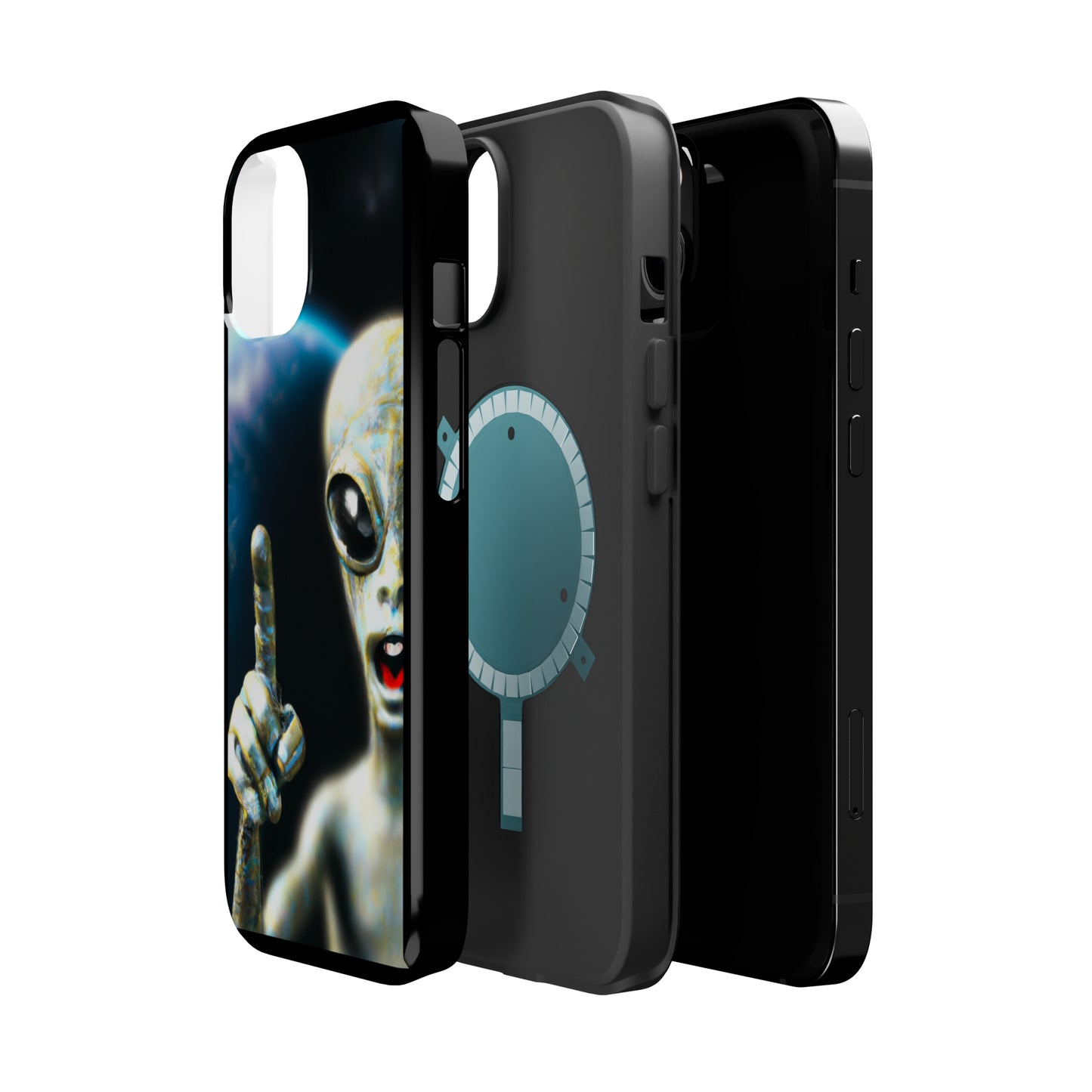 "Alien Pointer" -  iPhone 4 MagSafe Tough Cases