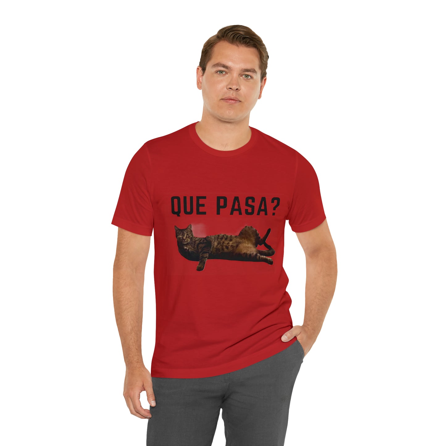 Que Pasa? Unisex Jersey Short Sleeve Tee