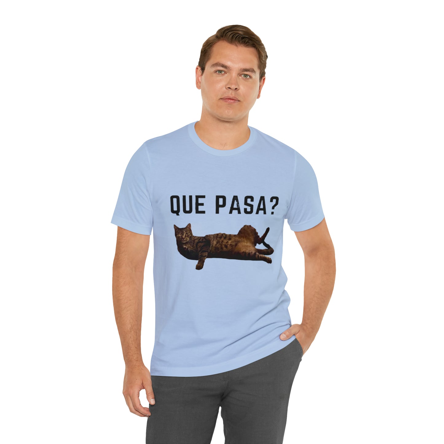 Que Pasa? Unisex Jersey Short Sleeve Tee