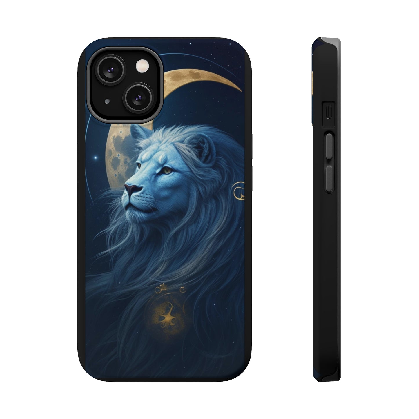 Zodiac Lion Gazer - iPhone 4 MagSafe Tough Cases