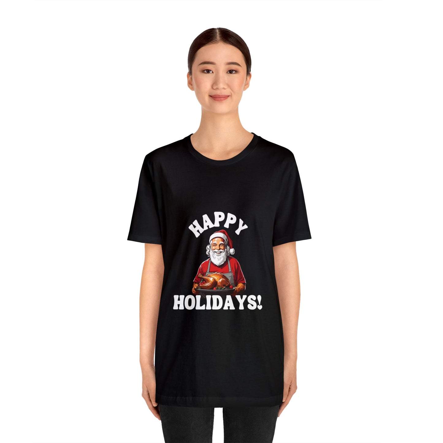 Happy Holidays Unisex Jersey Short Sleeve Tee