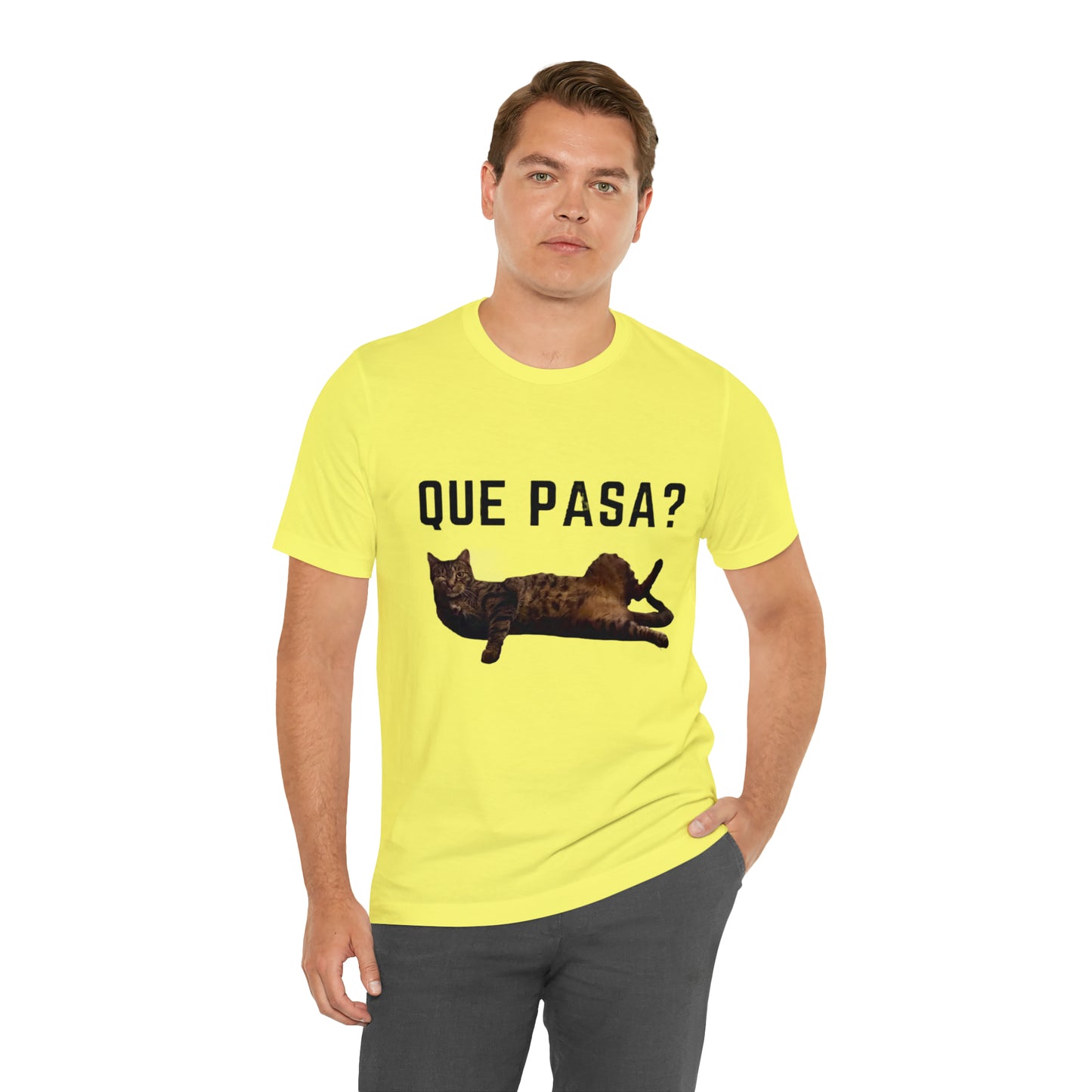 Que Pasa? Unisex Jersey Short Sleeve Tee