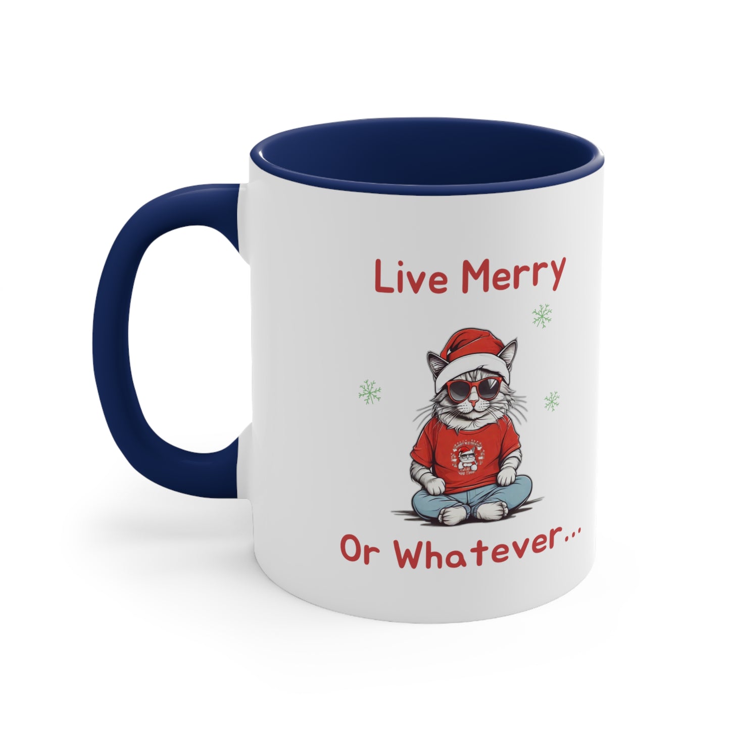 Holiday - Cool Cat Coffee Mug, 11oz