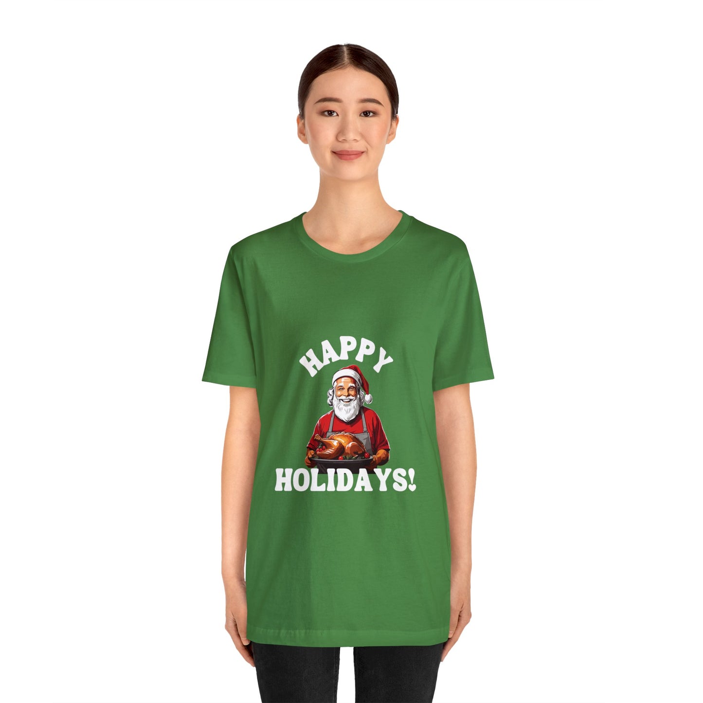 Happy Holidays Unisex Jersey Short Sleeve Tee