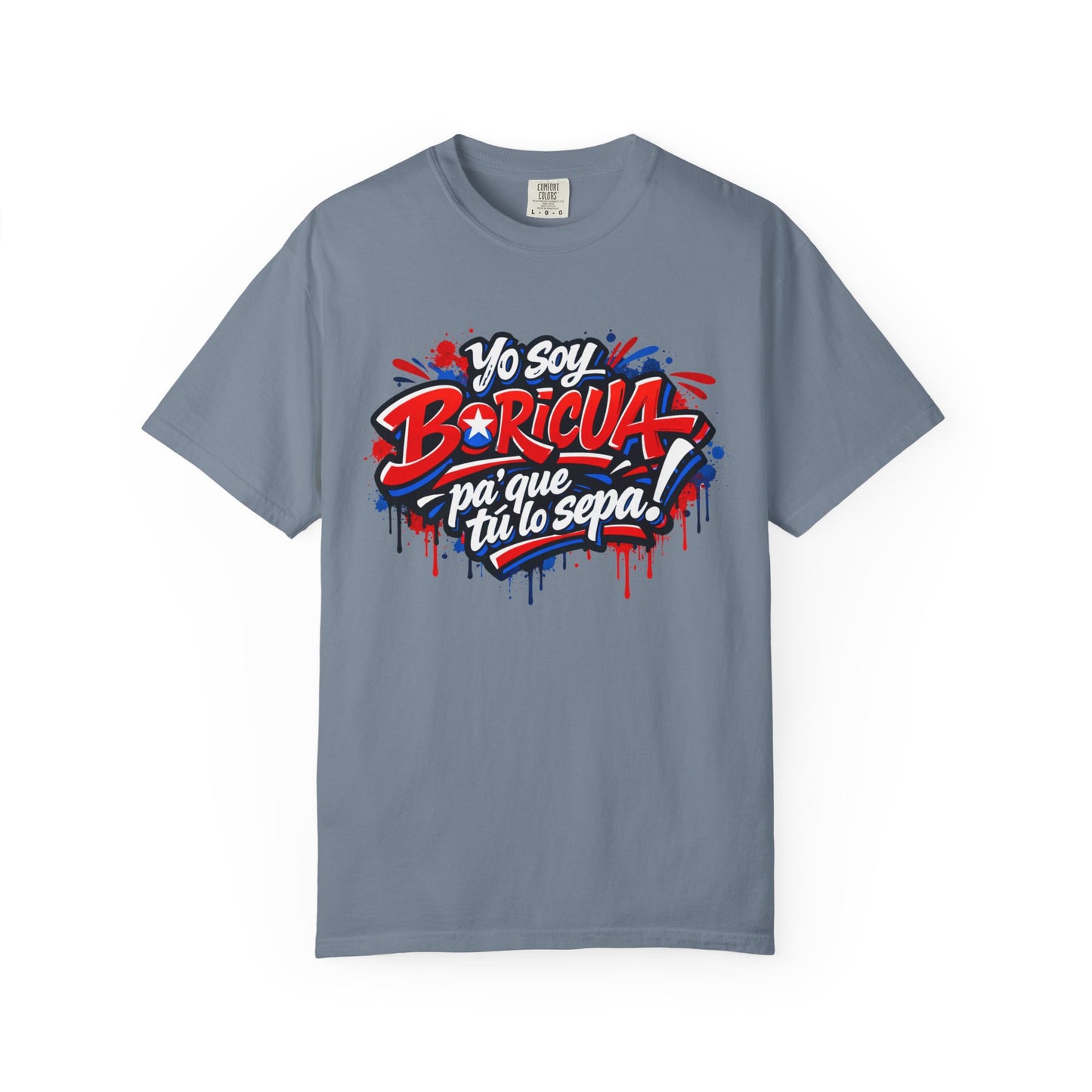 Yo soy Boricua pa' que tu lo sepa T-shirt | Puerto Rico flag design