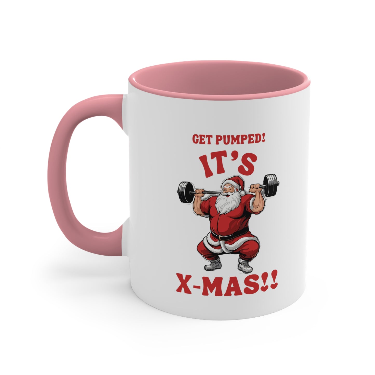 Holiday - Get Pumped Santa Coffee Mug, 11oz