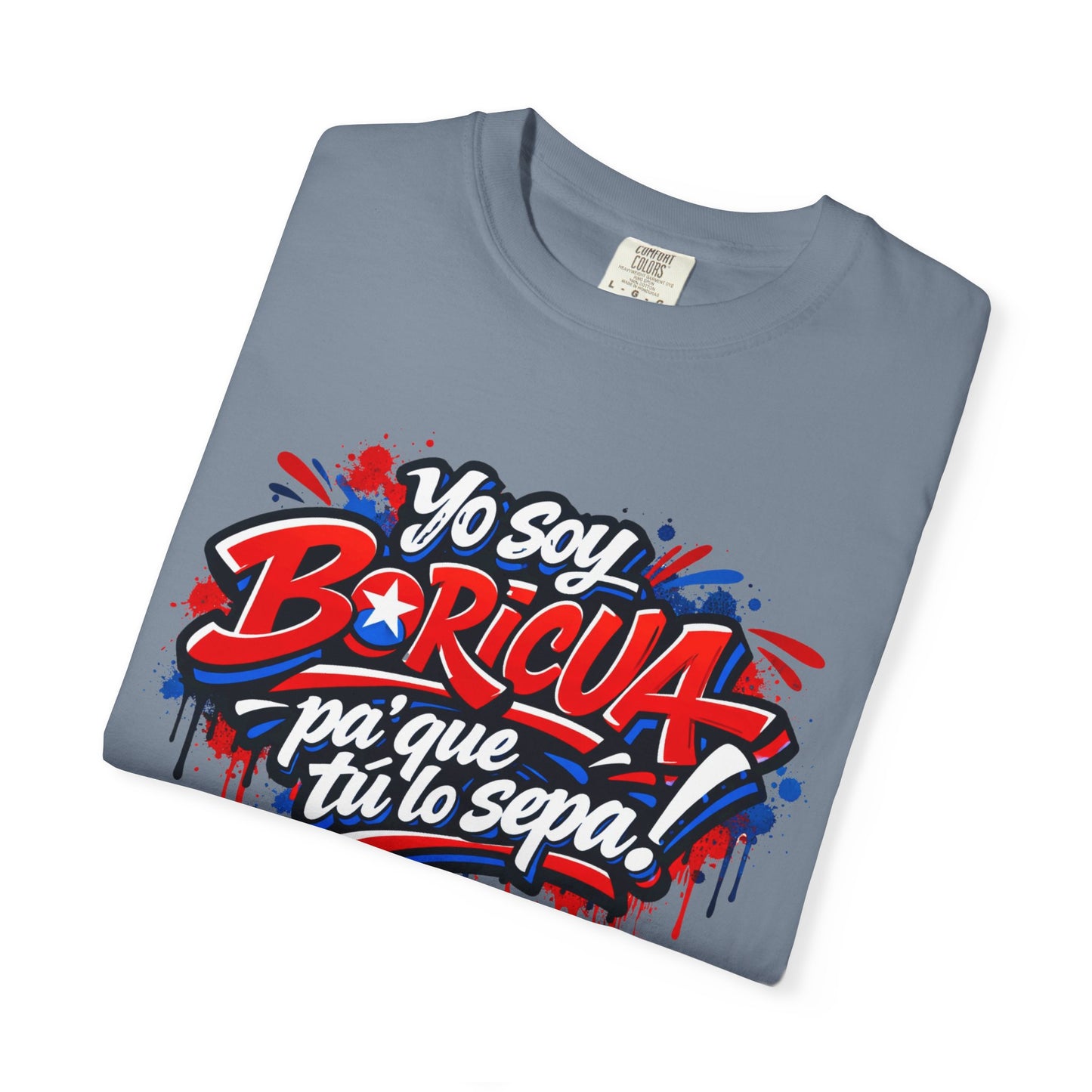 Yo soy Boricua pa' que tu lo sepa T-shirt | Puerto Rico flag design