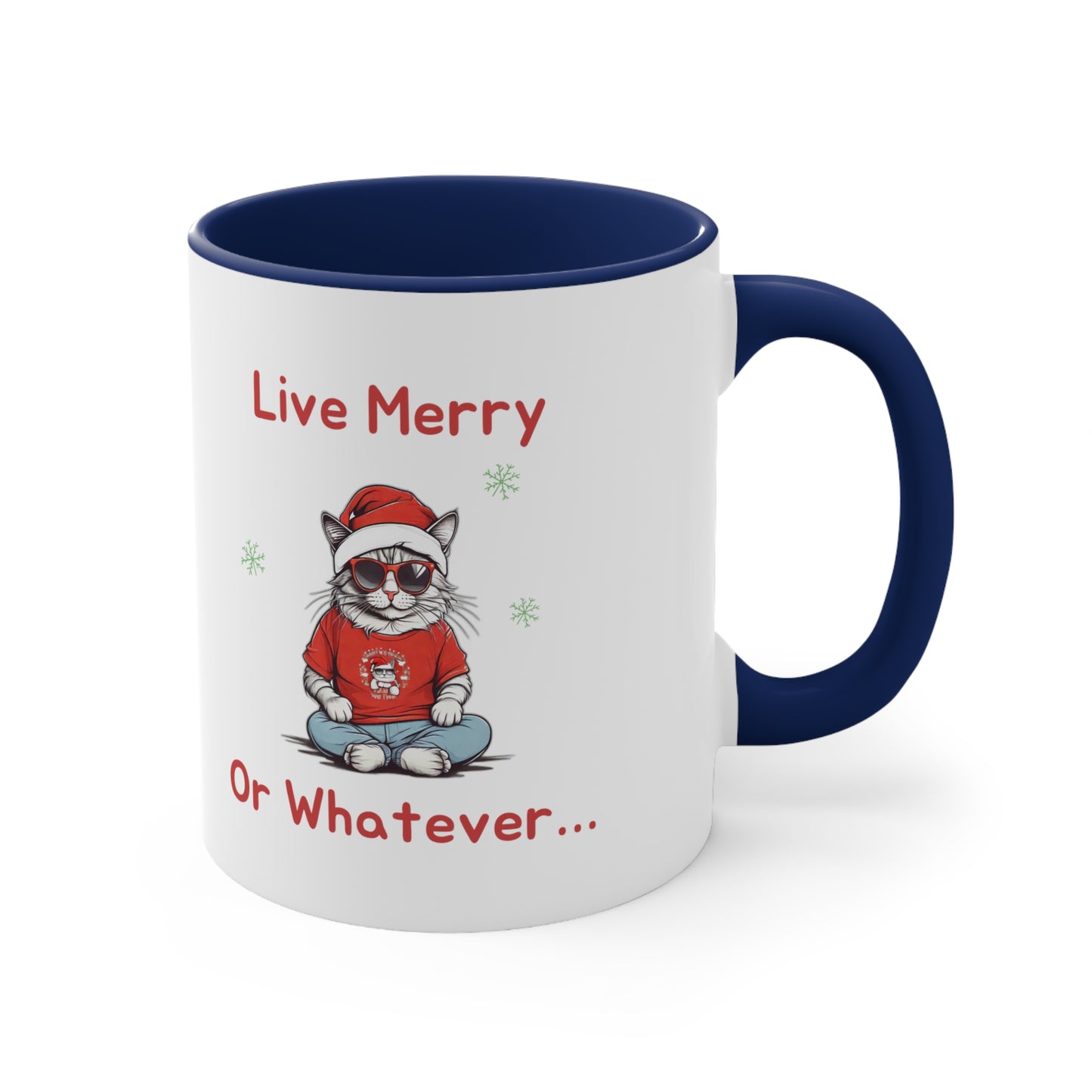 Holiday - Cool Cat Coffee Mug, 11oz