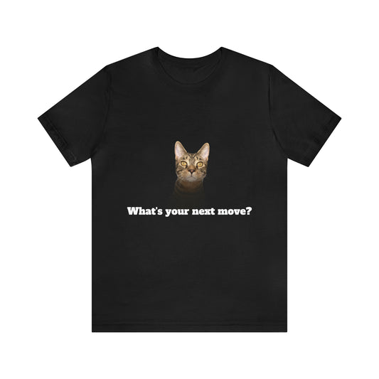 "What's your next move?" - Unisex Jersey Short Sleeve Tee (Loki Collection)