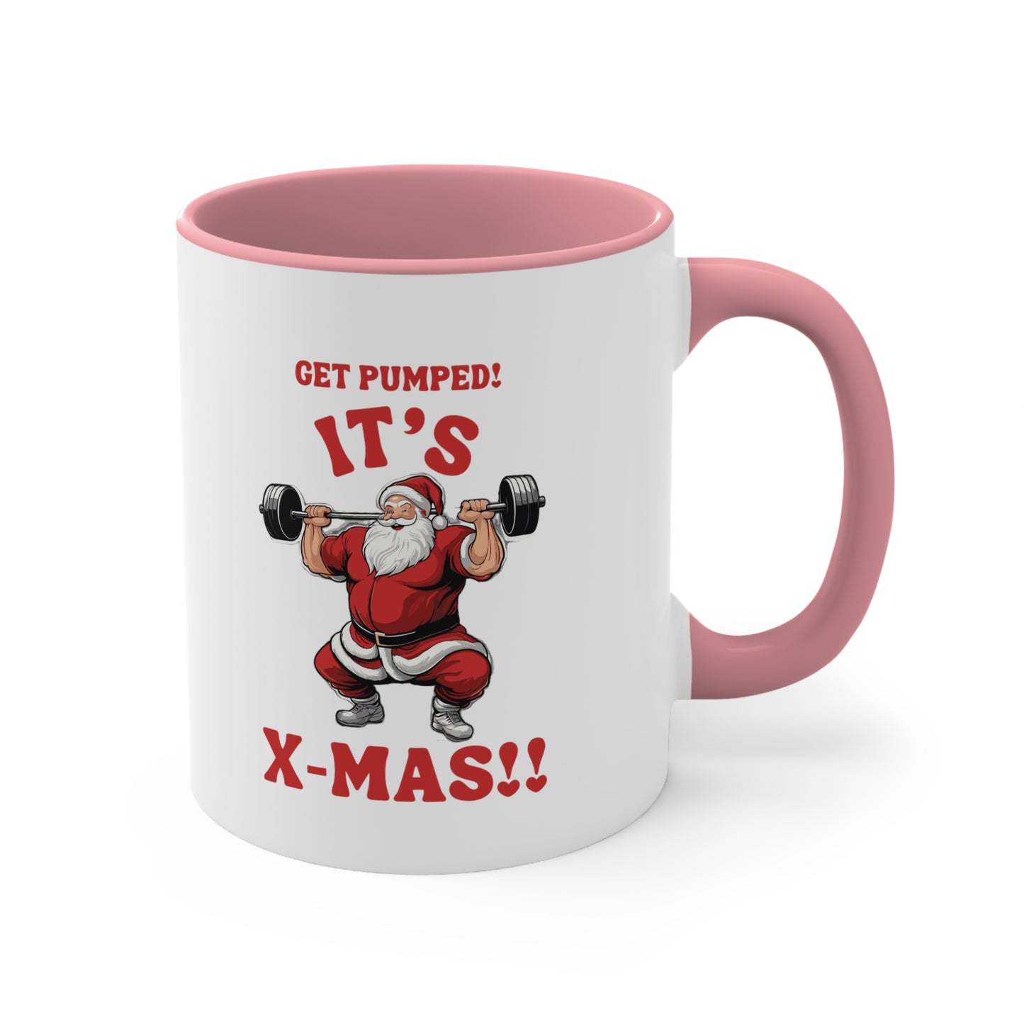 Holiday - Get Pumped Santa Coffee Mug, 11oz