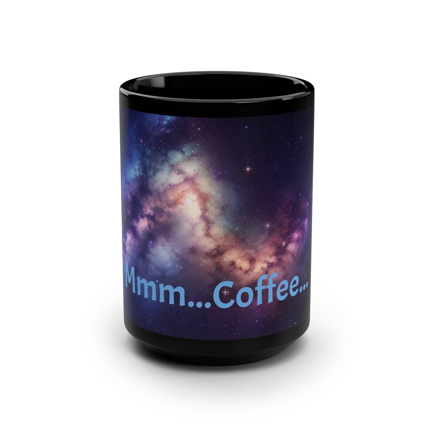 Milky Way Black Mug, 15oz