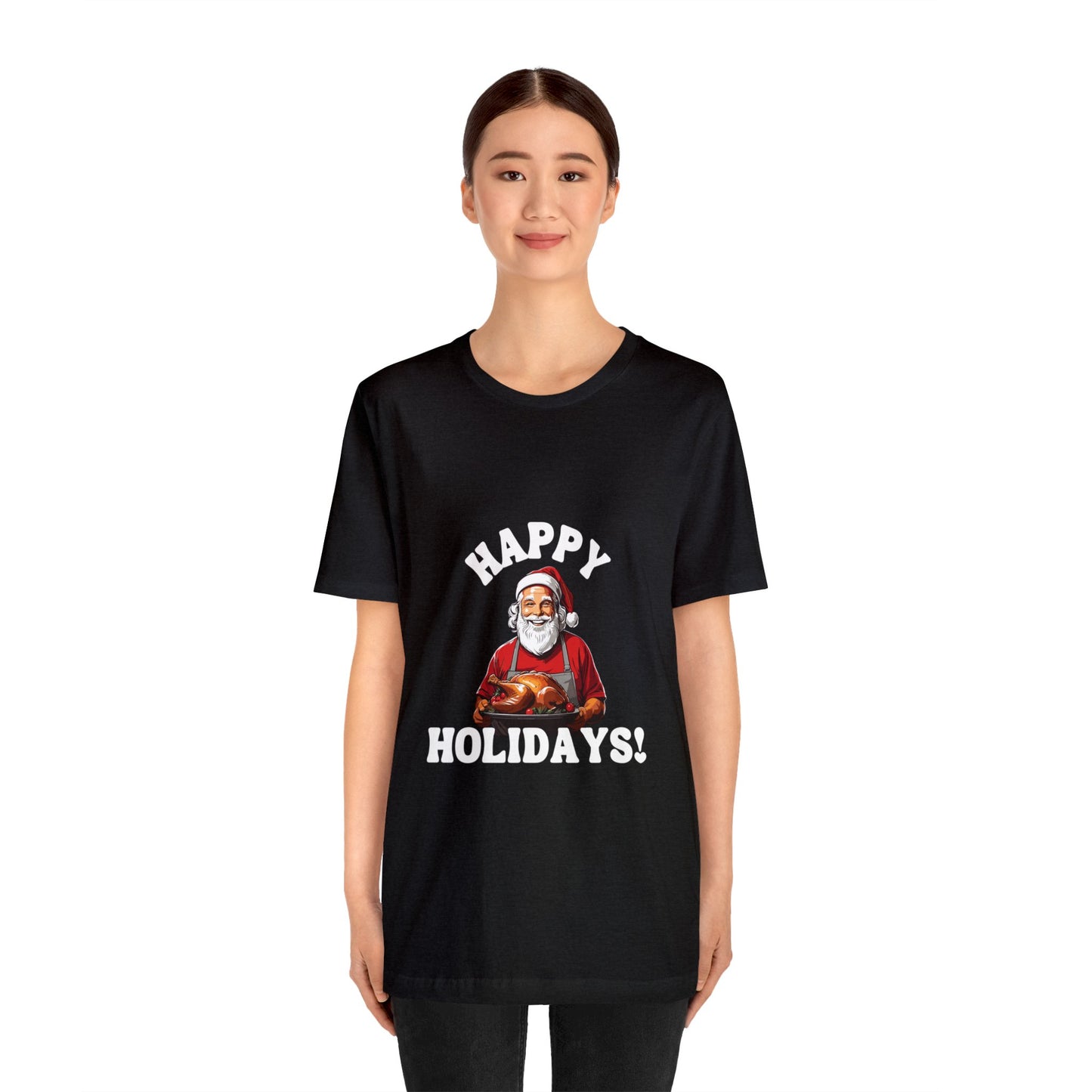 Happy Holidays Unisex Jersey Short Sleeve Tee