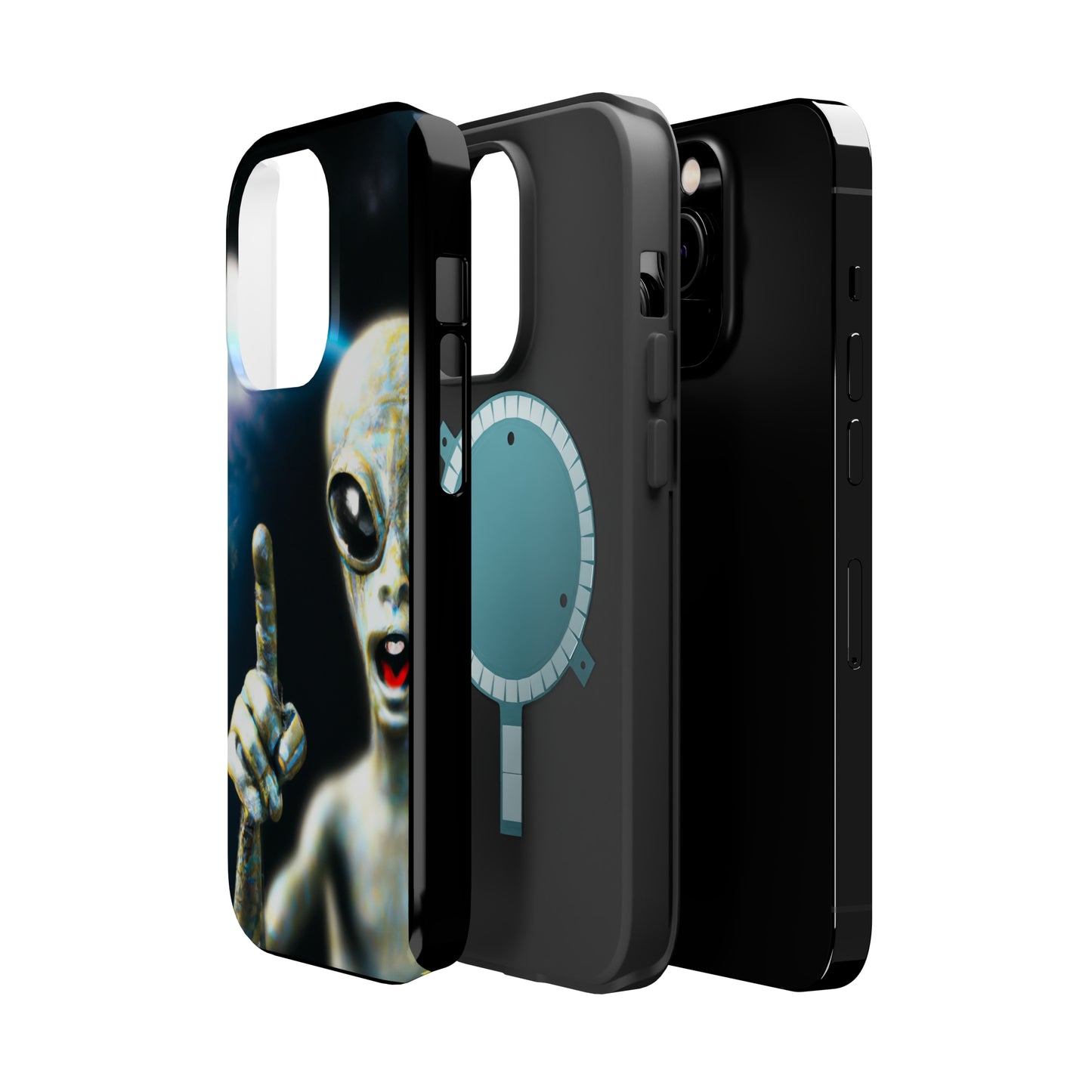 "Alien Pointer" -  iPhone 4 MagSafe Tough Cases