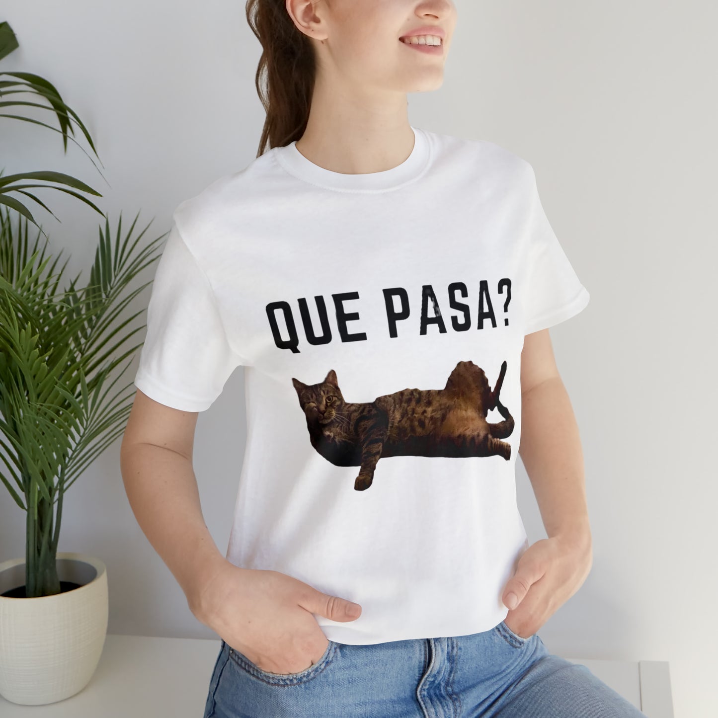 Que Pasa? Unisex Jersey Short Sleeve Tee