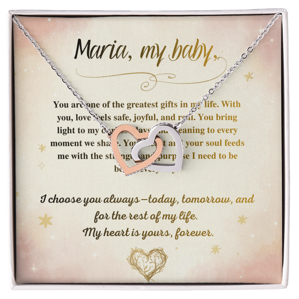 Entangled Hearts - A tribute to a Wife